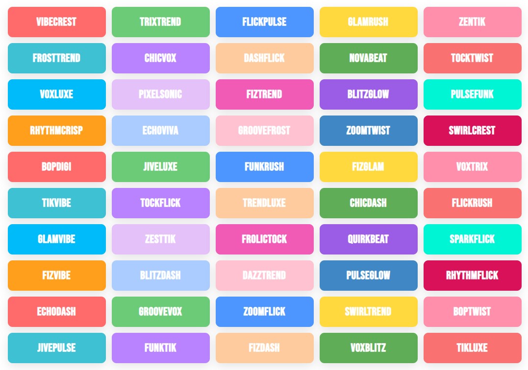 700+ Cute Names For Tiktok Ultimate List Of Trendy, Fun, Unique Names