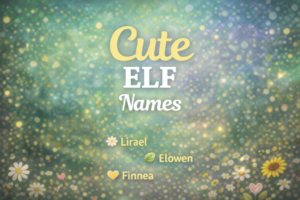 cute elf names