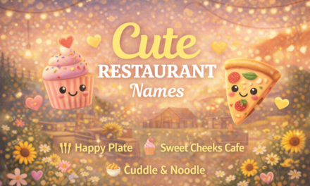 Cute Restaurant Names That Attract Customers Instantly
