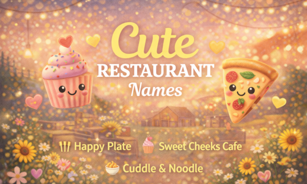 Cute Restaurant Names That Attract Customers Instantly
