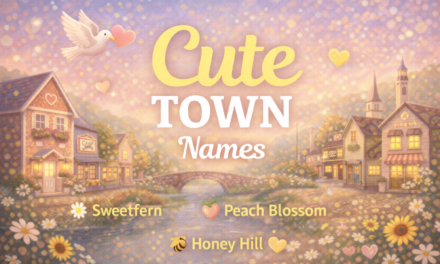 Cute Town Names That Feel Warm, Memorable, and Timeless