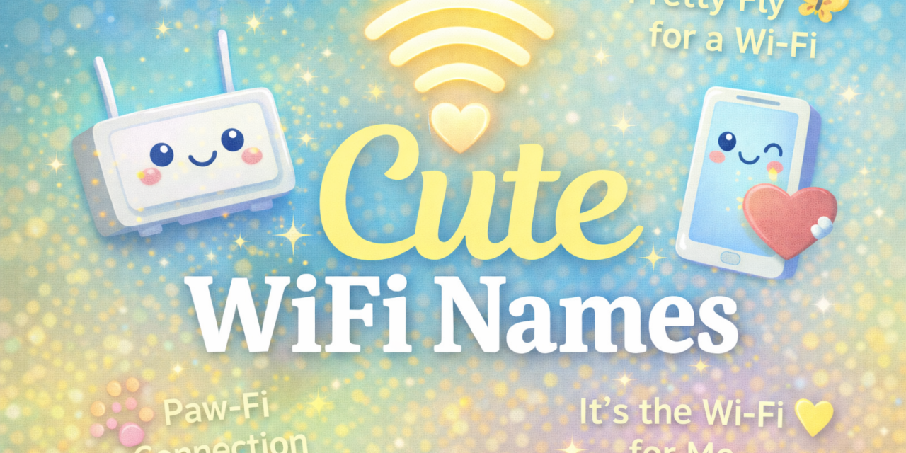 Cute WiFi Names That Make Your Network Adorable