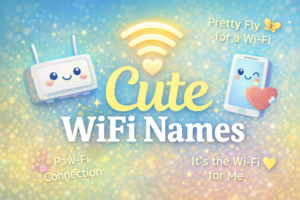 cute wifi names